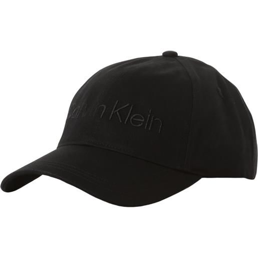 Calvin Klein berretto da tennis Calvin Klein must minimum logo cap - black