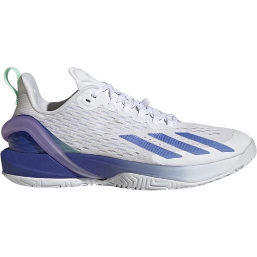Adidas scarpe da tennis da donna Adidas adizero cybersonic w - cloud white/blue fusion/pulse mint