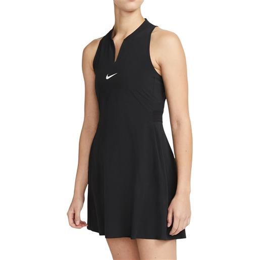 Nike vestito da tennis da donna Nike court dri-fit advantage club dress - black/white
