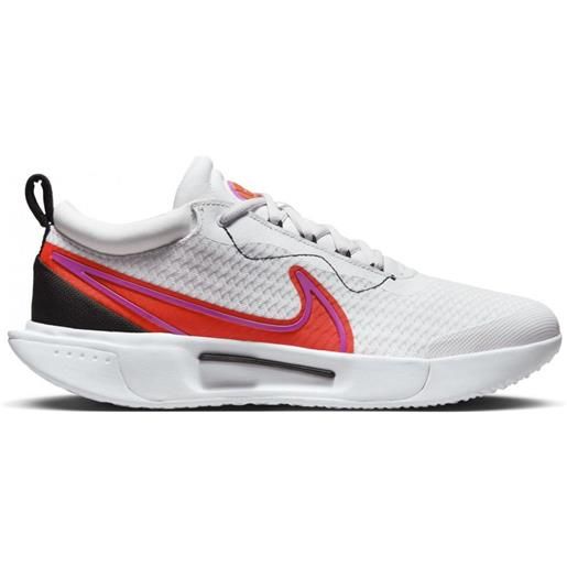 Nike scarpe da tennis da uomo Nike zoom court pro hc - white/picante red/black/fuchsia dream