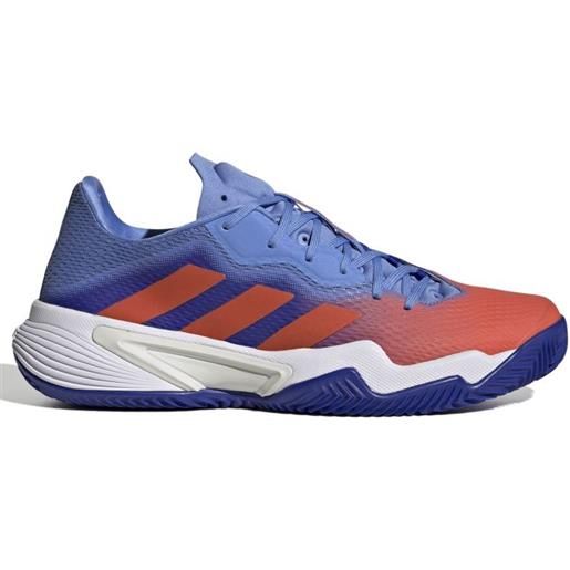 Adidas scarpe da tennis da uomo Adidas barricade clay - lucid blue/solar red/blue fusion