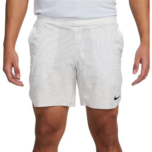 Nike pantaloncini da tennis da uomo Nike court dri-fit slam short - football grey/black