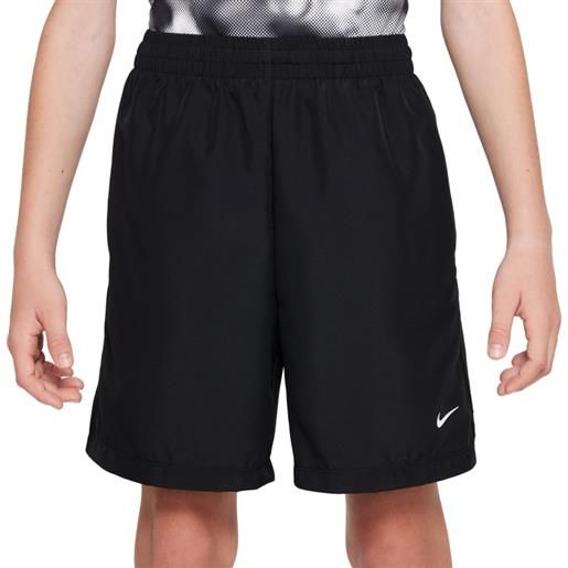 Nike pantaloncini per ragazzi Nike dri-fit multi+ training shorts - blacki/white