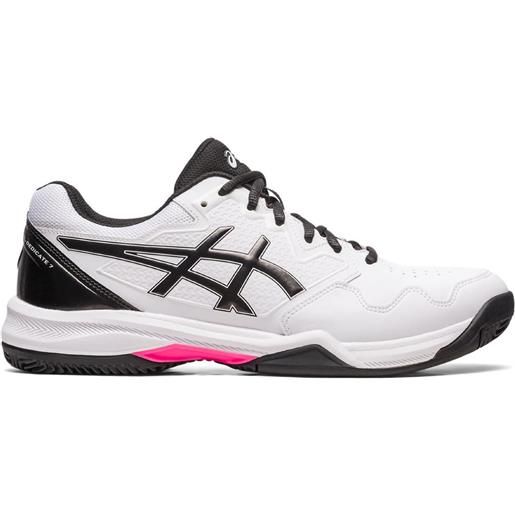 Asics scarpe da tennis da uomo Asics gel-dedicate 7 clay - white/hot pink