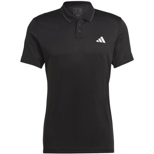 Adidas polo da tennis da uomo Adidas tennis freelift polo shirt - black