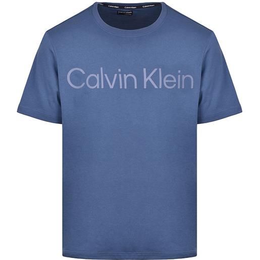 Calvin Klein t-shirt da uomo Calvin Klein pw ss t-shirt - crayon blue