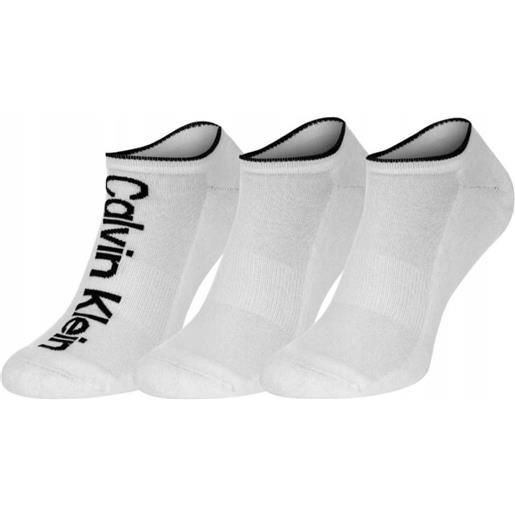 Calvin Klein calzini da tennis Calvin Klein sneaker athleisure 3p - white
