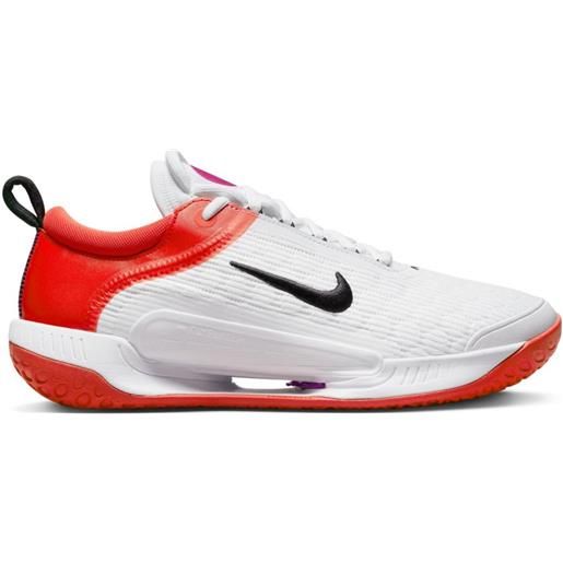 Nike scarpe da tennis da uomo Nike zoom court nxt hc - white/black/picante red/fuchsia dream