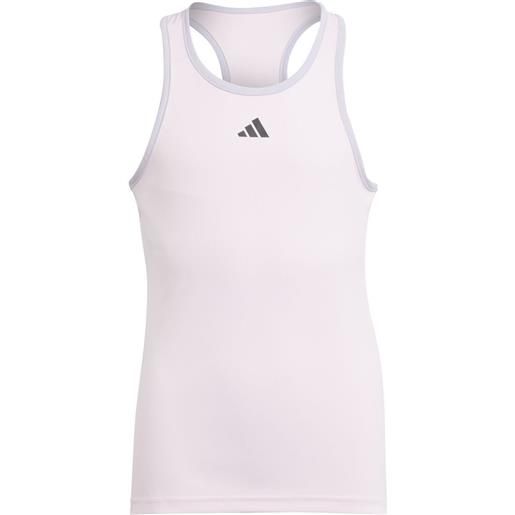 Adidas maglietta per ragazze Adidas club tank top - clear pink
