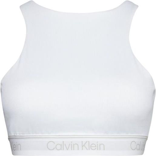 Calvin Klein reggiseno Calvin Klein medium support sports bra - bright white