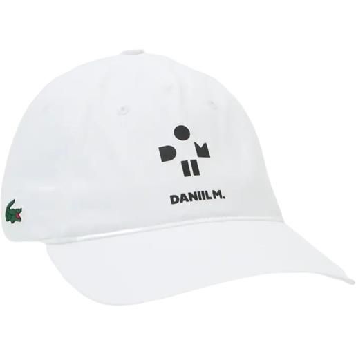 Lacoste berretto da tennis Lacoste sport x daniil medvedev cap - white