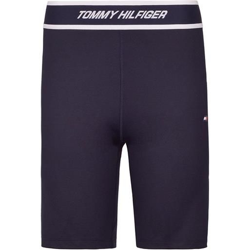 Tommy Hilfiger pantaloncini da tennis da donna Tommy Hilfiger rw fitted tape short - desert sky