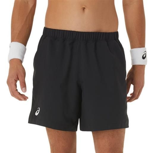 Asics pantaloncini da tennis da uomo Asics court 7in short - performance black