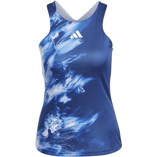 Adidas top da tennis da donna Adidas melbourne y-tank - multicolor/victory blue/white