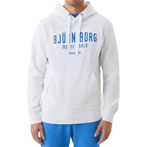Björn Borg felpa da tennis da uomo Björn Borg sthlm hoodie - white