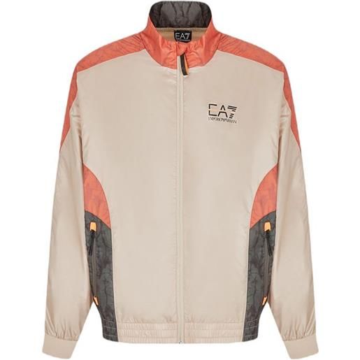 EA7 giacca da tennis da uomo EA7 woven bomber jacket - oxford tan