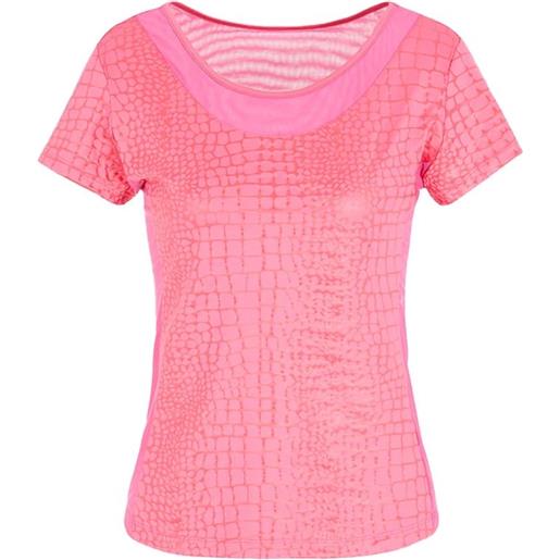 EA7 maglietta donna EA7 woman jersey t-shirt - fancy pink yarrow