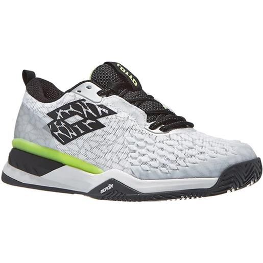 Lotto scarpe da tennis da uomo Lotto raptor hyperpulse 100 speed - all white/all black/sharp green