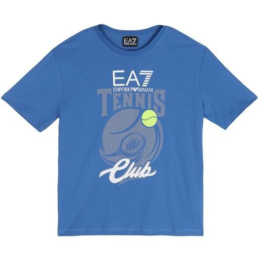 EA7 maglietta per ragazzi EA7 boy jersey t-shirt - bright cobalt