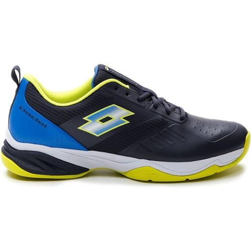 Lotto scarpe da uomo per il padel Lotto superrapida 400 v - navy blue/atlantic blue/acacia green