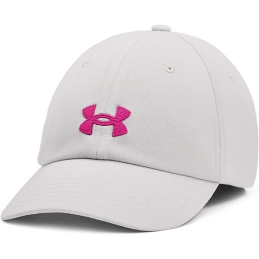 Under Armour berretto da tennis Under Armour women's ua blitzing adjustable cap - halo gray/rebel pink