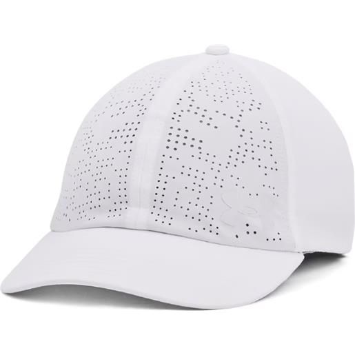 Under Armour berretto da tennis Under Armour women's ua iso-chill breathe adjustable cap - white