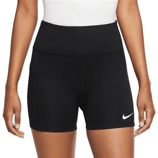 Nike pantaloncini da tennis da donna Nike dri-fit club 4" short - black/white
