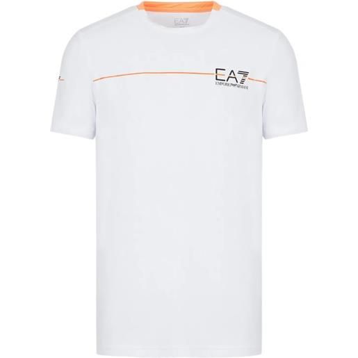 EA7 t-shirt da uomo EA7 man jersey t-shirt - white