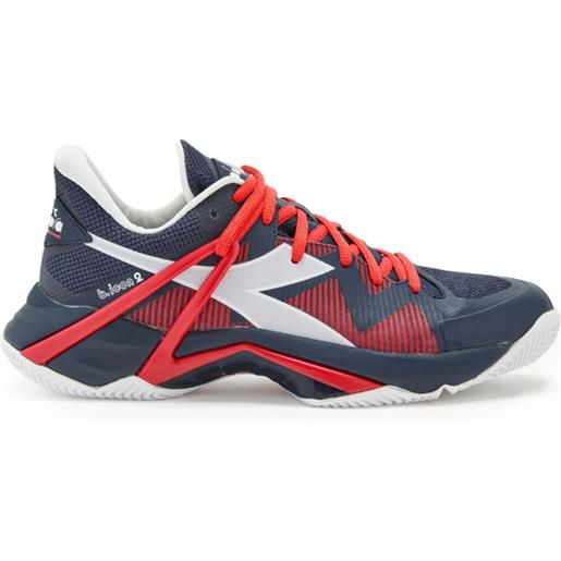 Diadora scarpe da tennis da uomo Diadora b. Icon 2 clay - blue corsair/white/fiery red