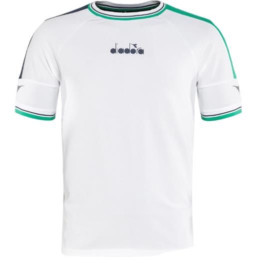 Diadora t-shirt da uomo Diadora ss t-shirt icon - optical white