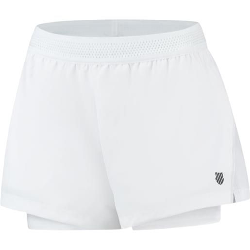K-Swiss pantaloncini da tennis da donna K-Swiss tac hypercourt short 5 - white