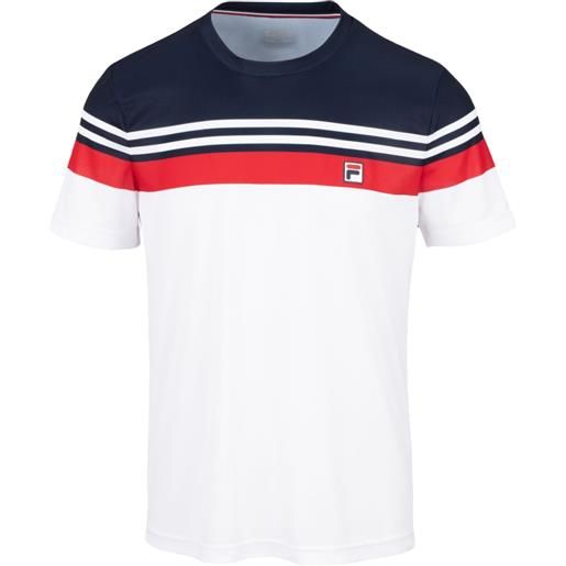 Fila maglietta per ragazzi Fila t-shirt malte boys - white/fila red/navy