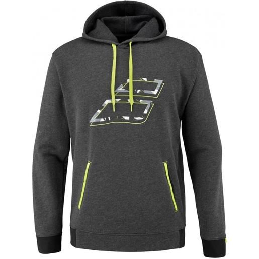 Babolat felpa da tennis da uomo Babolat aero hood sweat - black heather