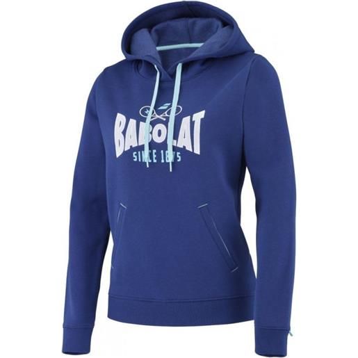 Babolat felpa da tennis da donna Babolat exercise hood sweat women - estate blue