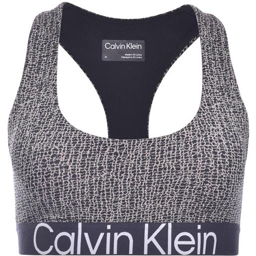 Calvin Klein reggiseno Calvin Klein medium support sports bra - shocking print