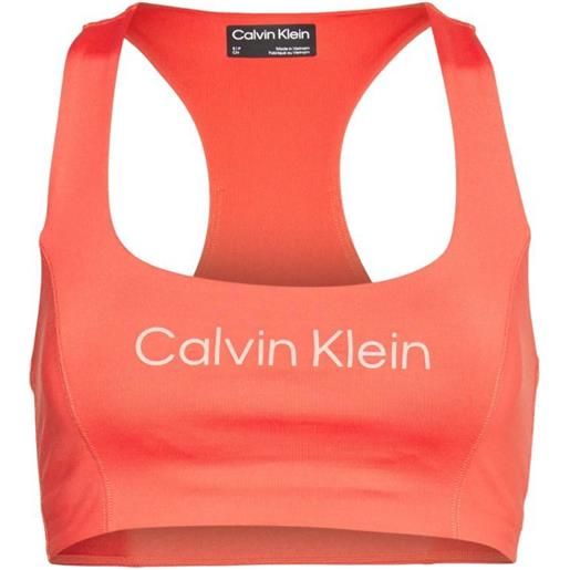Calvin Klein reggiseno Calvin Klein medium support sports bra - cool melon