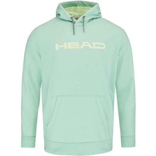 Head felpa da tennis da uomo Head club byron hoodie - pastel green/light green