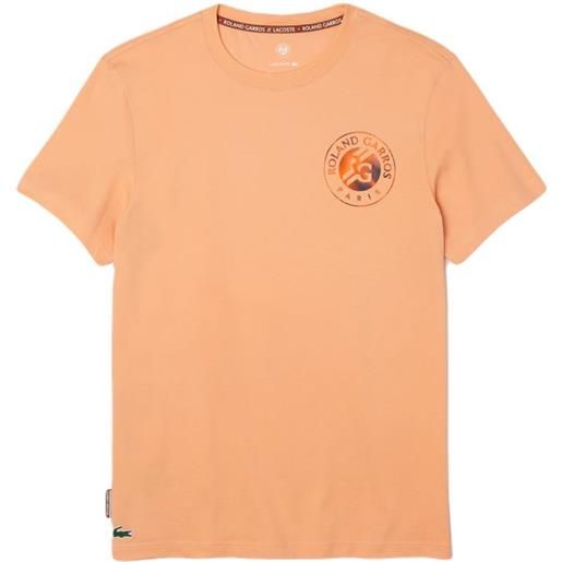 Lacoste t-shirt da uomo Lacoste sport roland garros edition logo t-shirt - orange