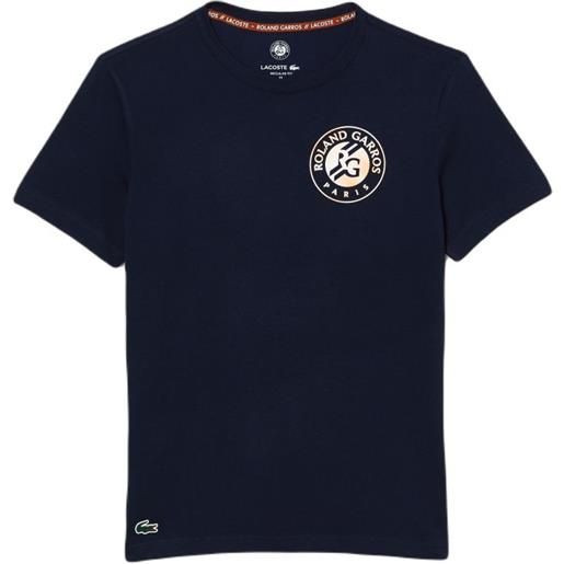 Lacoste t-shirt da uomo Lacoste sport roland garros edition logo t-shirt - navy blue