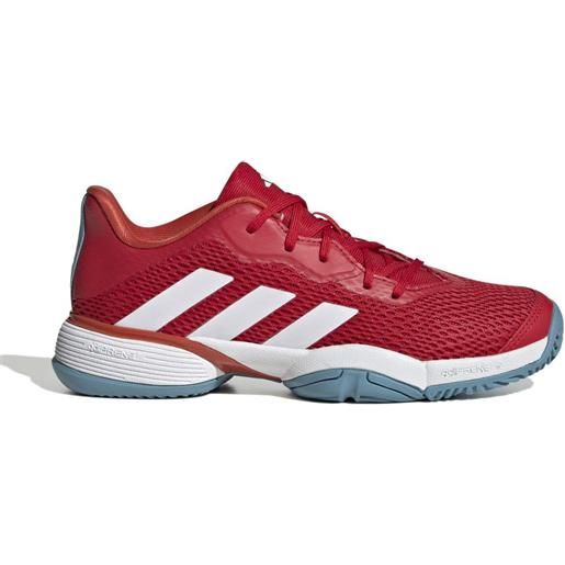 Adidas scarpe da tennis bambini Adidas barricade - better scarlet/cloud white/preloved red