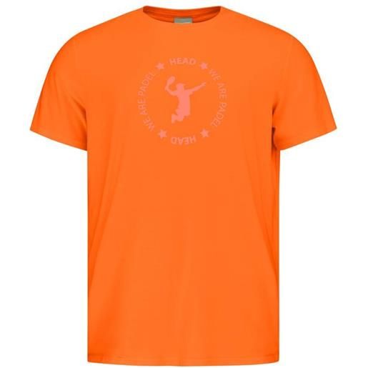 Head t-shirt da uomo Head we are padel t-shirt - orange