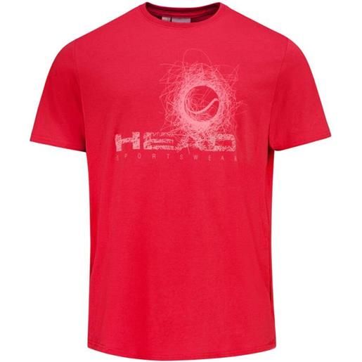 Head t-shirt da uomo Head vision t-shirt - red