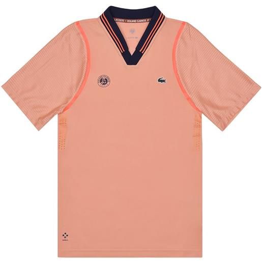 Lacoste polo da tennis da uomo Lacoste sport roland garros edition logo polo shirt - clair orange