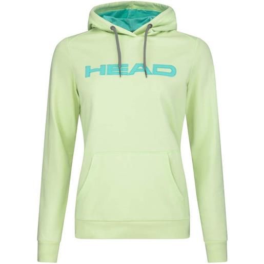 Head felpa per ragazze Head club byron hoodie - light green/turquoise