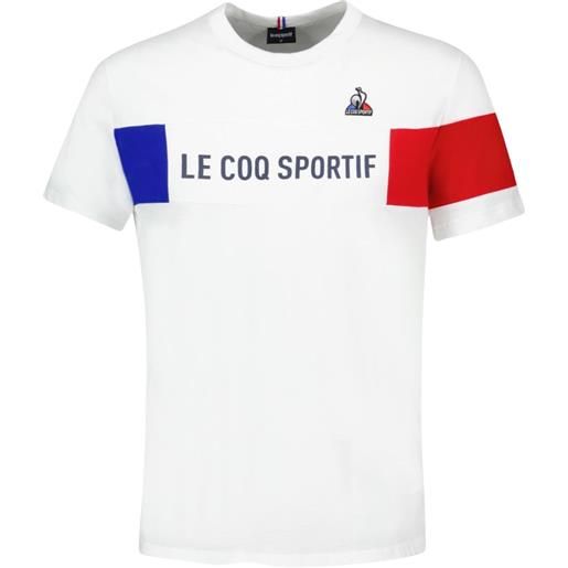 Le Coq Sportif t-shirt da uomo Le Coq Sportif tri tee short sleeve n°1 ss23 - new optical white