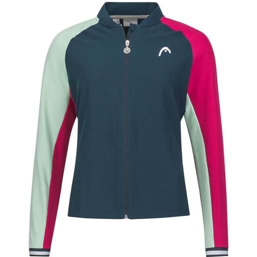 Head felpa da tennis da donna Head breaker jacket - pastel green/navy