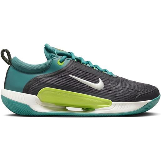 Nike scarpe da tennis da uomo Nike zoom court nxt clay - mineral teal/sail/gridiron/bright cactus