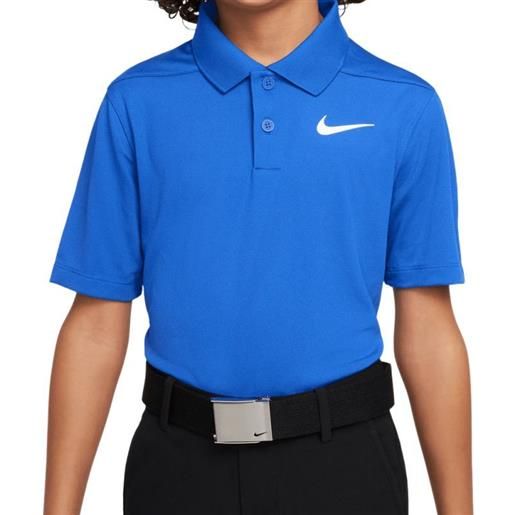 Nike maglietta per ragazzi Nike dri-fit victory golf polo - game royal/white