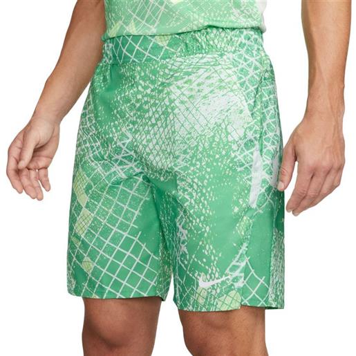 Nike pantaloncini da tennis da uomo Nike dri-fit victory short 7in - spring green/white