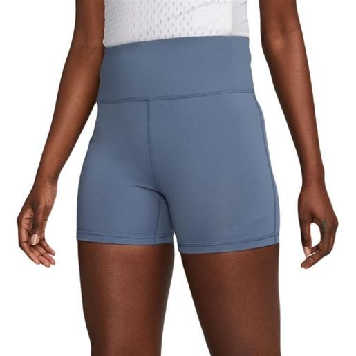 Nike pantaloncini da tennis da donna Nike dri-fit club 4" short - diffused blue/diffused blue